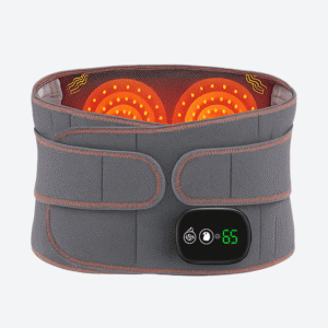Ceinture Lombaire Chauffante Sans Fil Vibrante 3-en-1