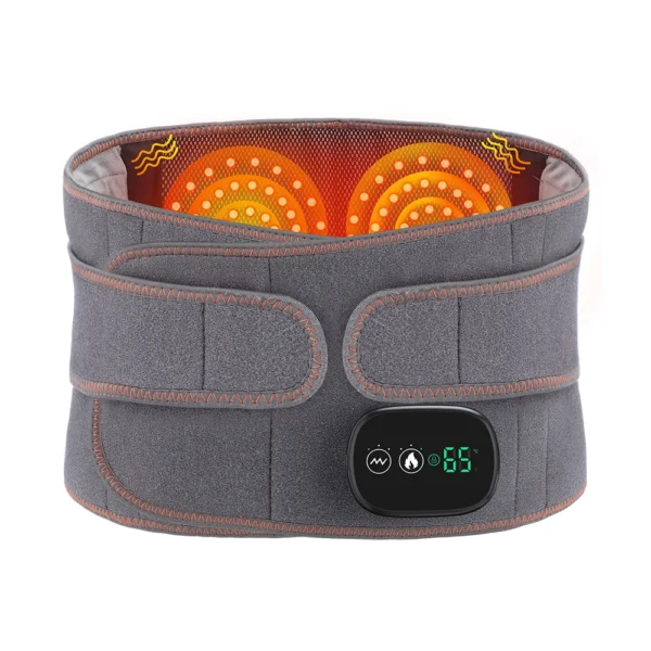 Ceinture Lombaire Chauffante Sans Fil Vibrante 3-en-1 – Image 14