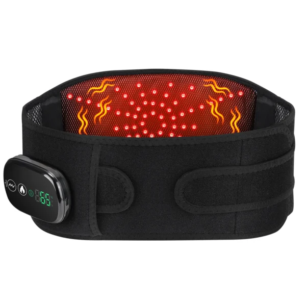Ceinture Lombaire Chauffante Sans Fil Vibrante 3-en-1 – Image 13