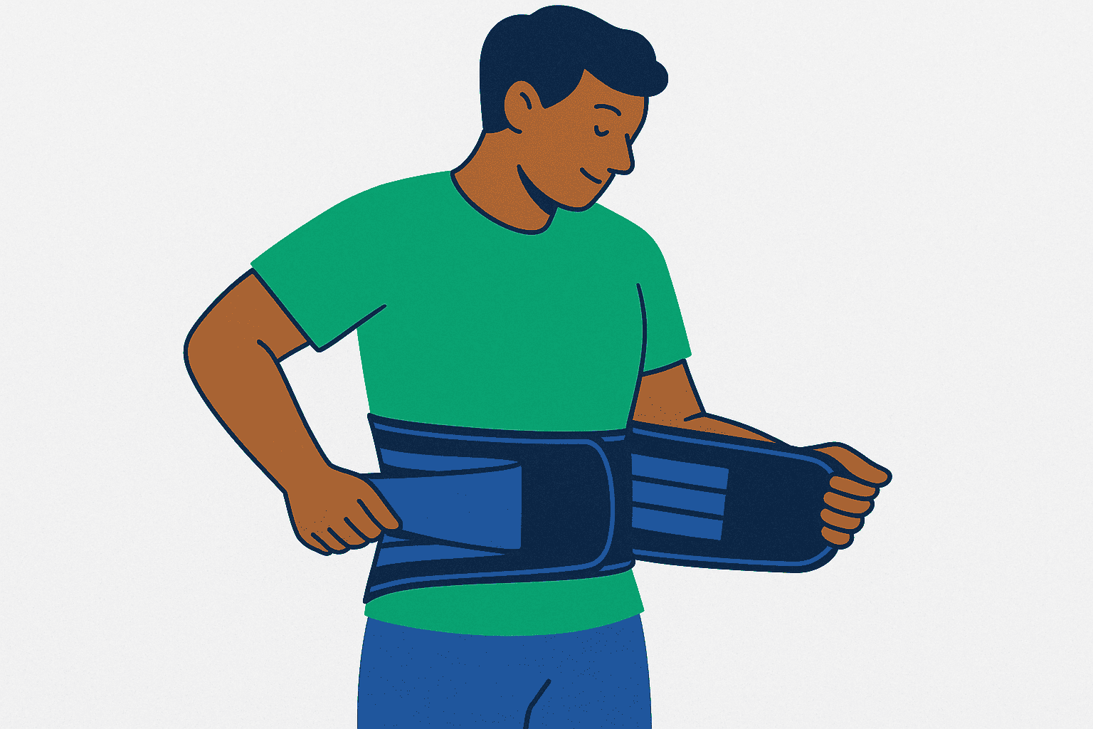 Comment mettre une ceinture lombaire : les bonnes étapes